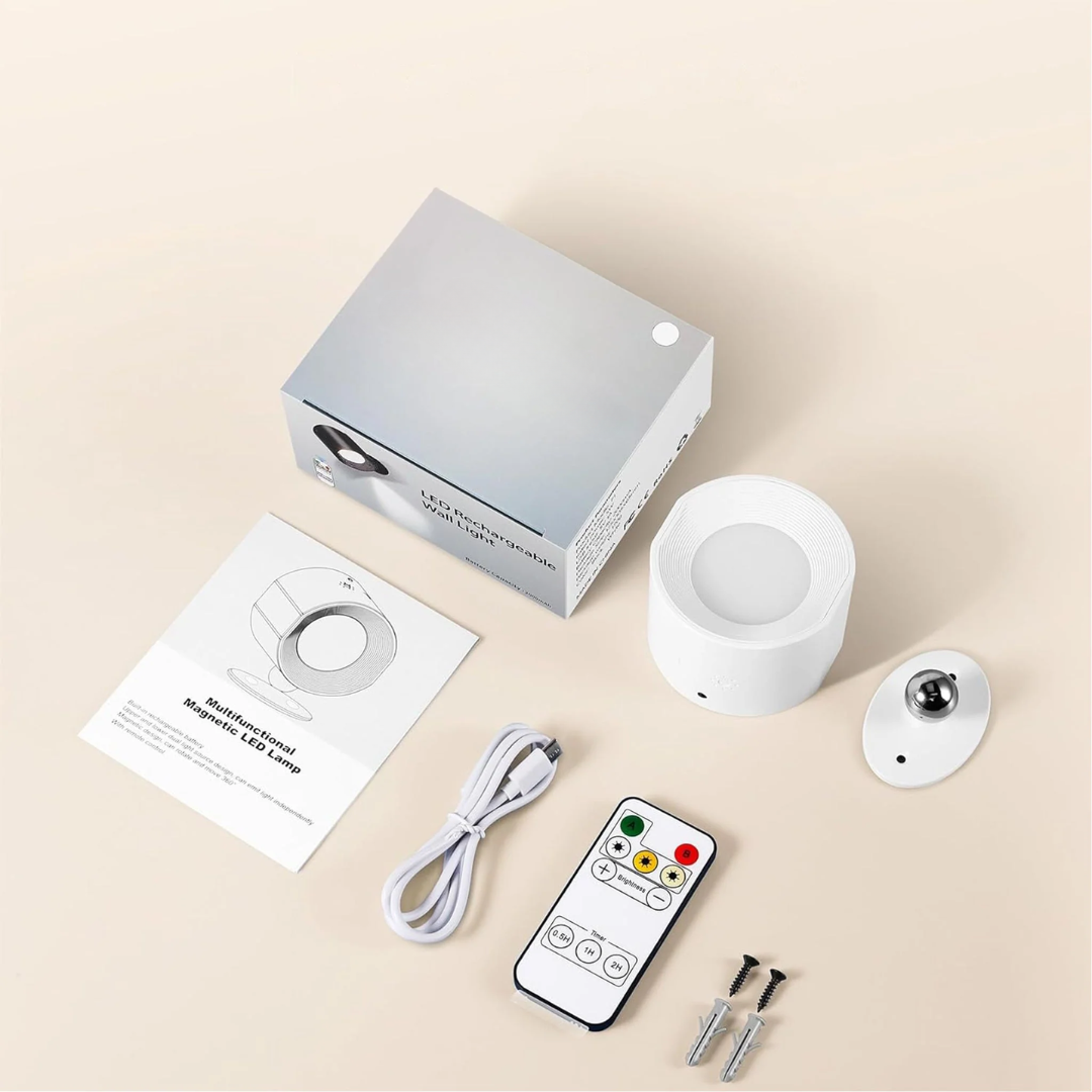 Lámpara de Pared Recargable